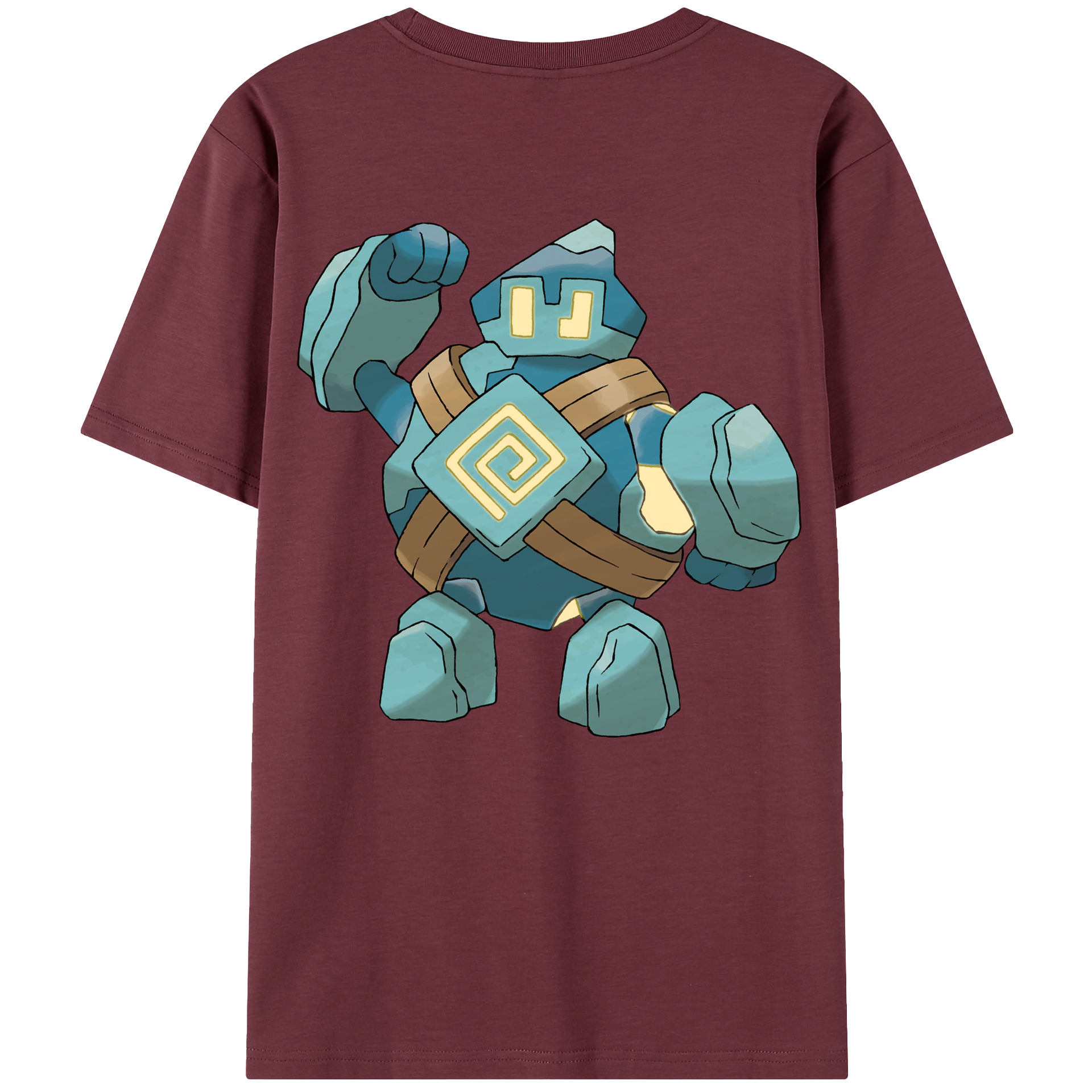 （画像用） ポケットモンスター Pokémon 綿100％半袖Tシャツ（背面プリント）